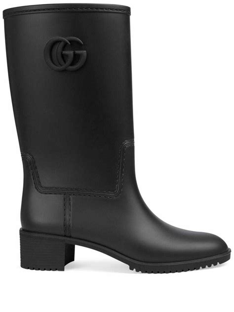 Gucci rubber boots